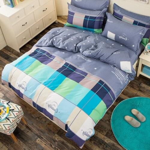 2018 New Arrival 1pc Star Moon Single Double Duvet Cover Quilt Minimalism Polyester Reactive Printing Geometrical Duvet Cover38