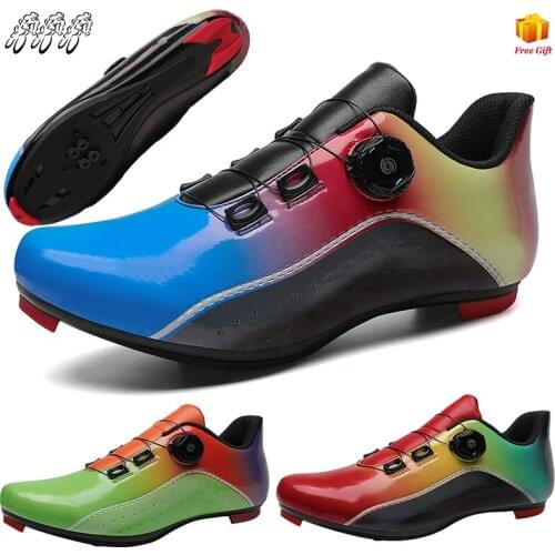 Professional Athletic Bicycle Shoes MTB Cycling Shoes Men Self-Locking Road Bike Shoes Trek hiking Women Cycling Sneakers