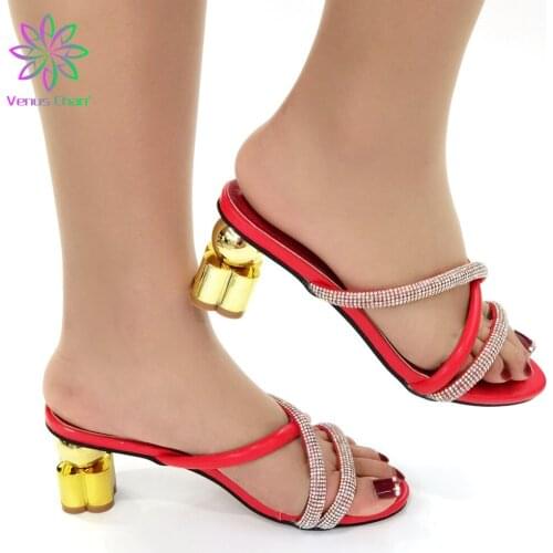 Summer 2021 Gladiator Sandals Fashion Women Sandals High Heels Open toe Ankle Strap Faux Suede Shoes Size 37-42 Pumps Red