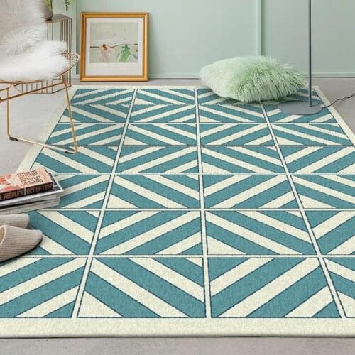 Modern Fashion Geometric Pattern Carpet Trend 3D Printed Rugs And Carpets Living Room Antiskid Yoga Table Sofa Coffee Mats Floor