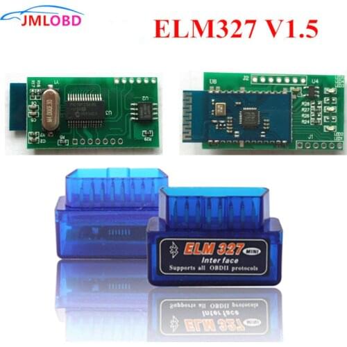 Fast Shipping Super Mini ELM327 OBD2 Bluetooth V1.5 ELM 327 PICI8F25K80 Mini Auto Car Diagnostic Interface Scanner Accessories
