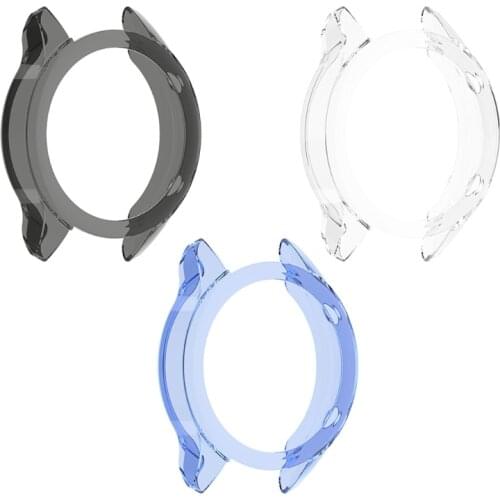 Ultra-Slim Soft TPU Watch Case Skin Shell Protective Cover Sleeve for -Xiaomi Mi Watch Color Sports Edition