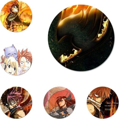 Fairy Tail Attractive Icons Pins Badge Decoration Brooches Metal Badges For Clothes Backpack Decoration