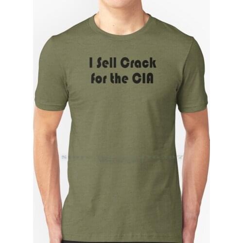 I Sell Crack For The Cia T Shirt 100% Pure Cotton Ten Inch Hero Boaz Priestly Jensen Ackles Movies
