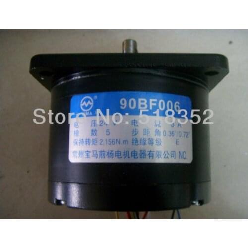 90BF006 24V 3A 2.156N.m Five Phase Stepper Motor Drive with 6 Electric Wires for EDM Wire Cut Machine Electrical Parts
