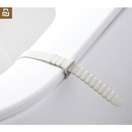 Xiaomi Youpin JORDAN&JUDY Toilet Seat Cover Lifter soft Silicone Good fit Toilet potty ring Handle for Travel Home Bathroom