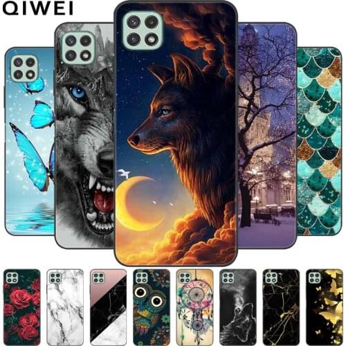 For Samsung Galaxy A22 5G Case Cute Cartoon Silicone Soft Phone Cases for Samsung A22 A 22 2021 TPU Back Cover A22 4G Shells