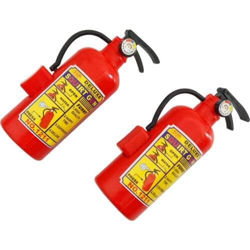 Simulation fire extinguisher water gun toy plastic DIY water gun mini spray children fitness toy