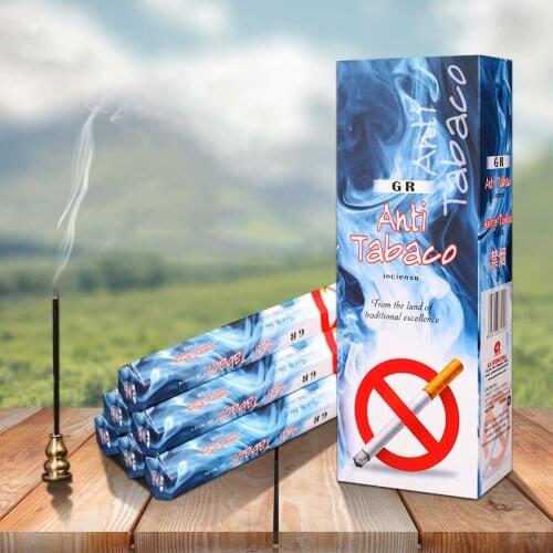 India Incense AntiTobaco Aromatherpay Incense Stick Original Imported Aroma Stick Natural Scent Aroma For Yoga Home Decor