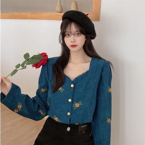 Izmestyeva Women's Corduroy Shirts