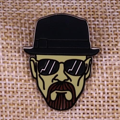 Breaking Bad Lapel Pin Badge Lets Cook metal brooch