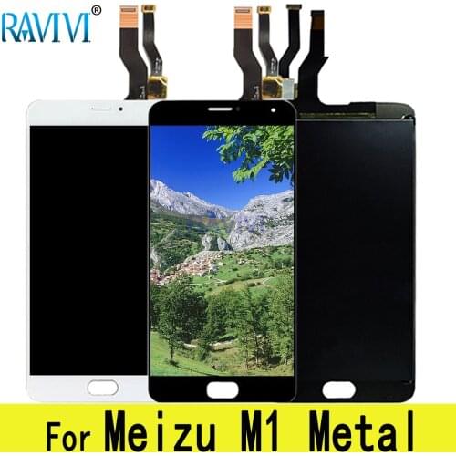 5.5" M1 Metal LCD For MEIZU Metal LCD Display Touch Screen Digitizer Assembly Replacement For MEIZU M1Metal
