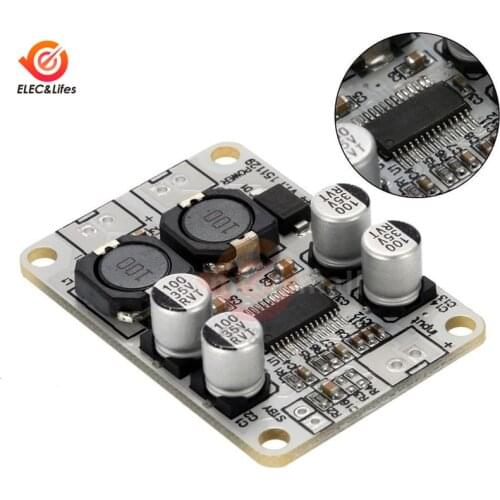 30W TPA3110 Digital Audio Amplifier Board Mini Amplifiers PBTL Single Channel Mono Amplificador For 4-8Ohm Speaker