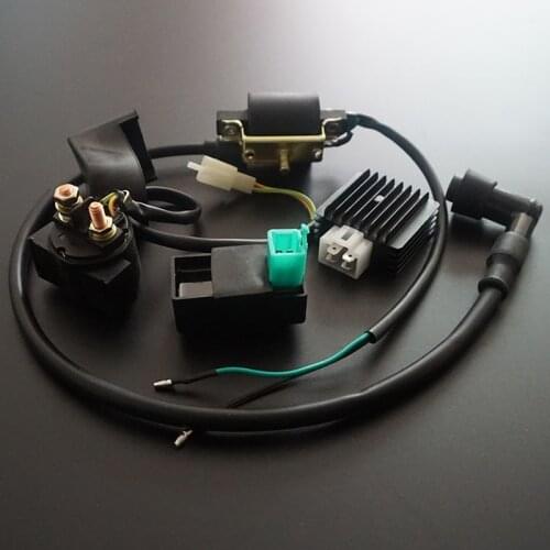Ignition Coil CDI Regulator Relay For 50cc 70cc 90cc 110cc 125cc ATV Scooter Mop