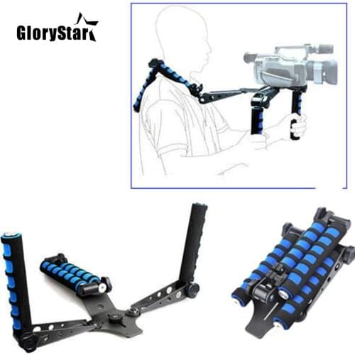 DSLR Filmmaking System Shoulder Mount Stabilization Stabilizer for Canon 5D Nikon 4D Sony Panasonic DSLR Cameras And Camcorders