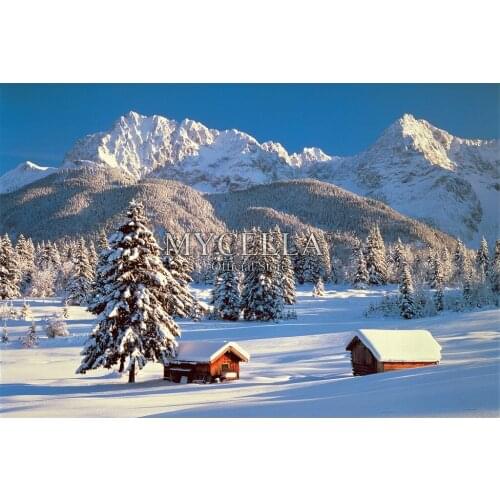 Snowy Season 5D Diy Diamond Painting Cross Stitch Winter landscape Christmas Gift Mosaic Diamond Embroidery Crystal Rhinestone