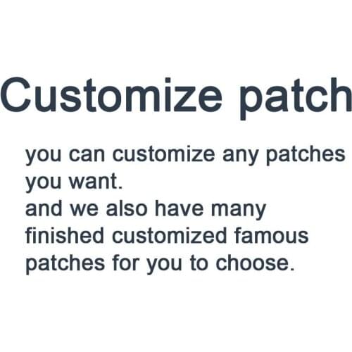 Customized Letters Iron On Patch Clothes Patch For Clothing Girls Boys Embroidered Patch