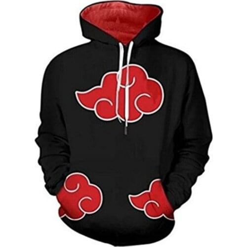 Boruto Hoodies Jacket Men 3D Hoodie Akatsuki Coat Uchiha Itach Cosplay Costume Kakashi Hoodies Sweatshirts Drop Ship