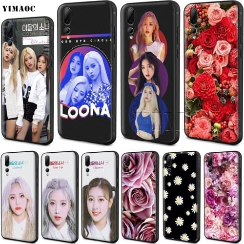 YIMAOC Loona Odd Eye Circle Silicone Case for Huawei Honor 6a 7a 7c 7x 8 9 10 Lite Pro Y6 Prime 2018 2017