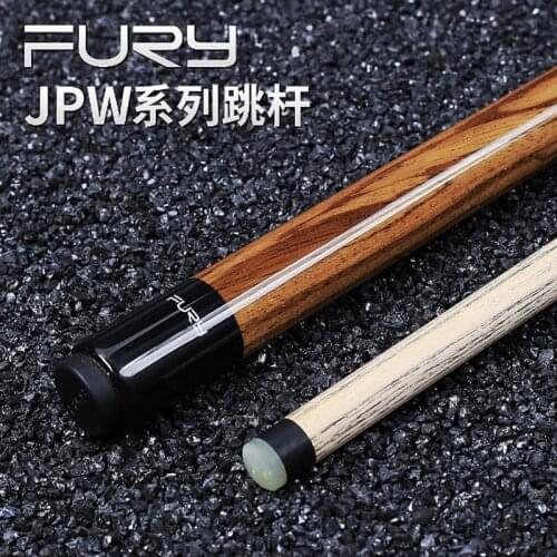 FURY JPW Pool Jump Cue Stick Ash Maple Shaft Two Options with Pool Cue Case Protect