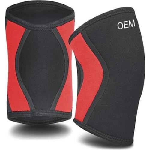 1PCS Squat Knee Sleeves Pad Support High Performance 7mm Neoprene Best Knee Protector For Weightlifting Powerlifting CrossFit