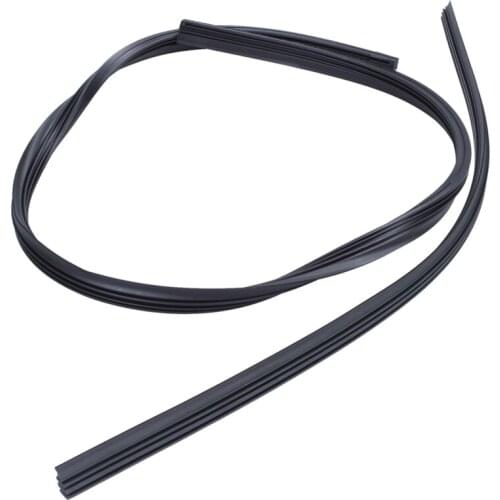 2 Pcs Silicone 6Mm Universal Vehicle Replacement Wiper Blade Refill, 16 Inch & 26 Inch