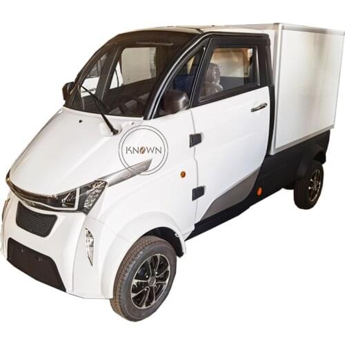 4 Wheels Electric Tricycle for Adults Passenger Mobile Fast Food Cart for Sale Cargo Car Elderly Mobility Scooter Customizable