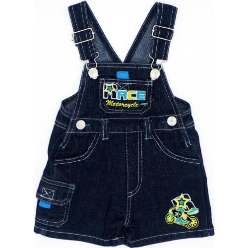 Pattern Random Color 4 Size Baby Boys Girls Bib Jumpsuits Sling Pants Children Denim Overall Trousers Kids Clothes Infant Jeans