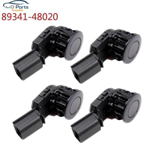 4 pcs/Lot 89341-48020 8934148020 89341-48020-A0/B0/C0 89341-48020 42631 PDC Parking Sensor Reverse Car Auto Parts Blackcolor