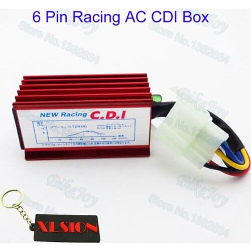6 Pin Racing AC CDI Box For 50cc 110cc 125cc 150cc 250 cc Chinese Dirt Pit Bike 150cc 200cc 250cc Roketa Kazuma Sunl ATV Quad