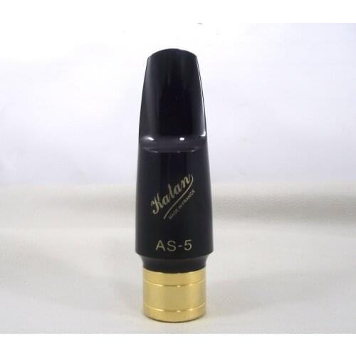 Excellent rubber + metal Alto saxophone mouthpiece good sound