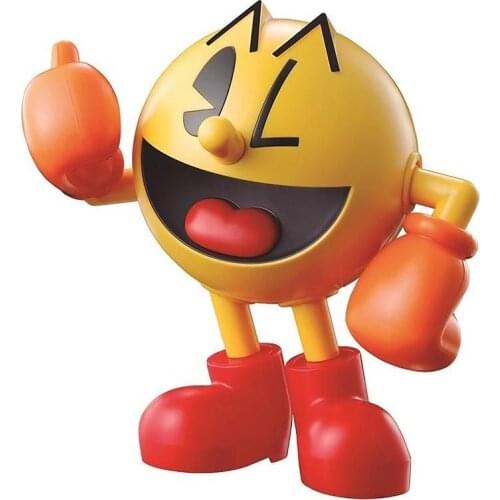 1pcs Pacing Man Pac-Ghosting Anime Cartoon Movie Toys Birthday Gifts For Children Assembled Model Figure Kawaii