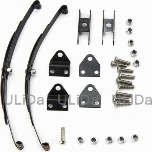 1:10 Hard Leaf Spring Suspension Bar Set for 1/10 RC Rock Crawler Car D90 TF2 Axial SCX10 F350