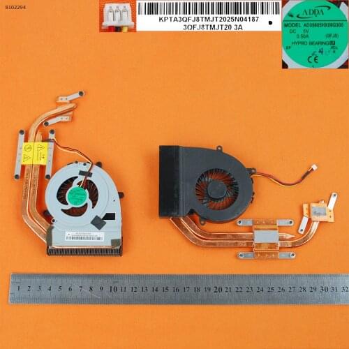 New Laptop CPU Cooling Fan Cooler Radiator for Fujitsu Lifebook AH522 AH532 LH522 LH532 Independent Graphics Heatsink