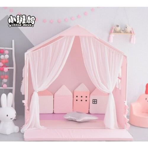 Pet tent, childrens tent, extra large space, toy house princess room split bed artifact