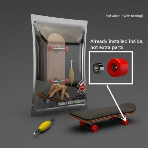 Finger SkateBoard Wooden Fingerboard Toy Professional Stents Finger Skate Set