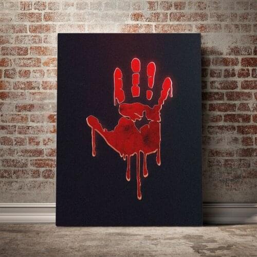 Elfen Lied Logo emblem Poster Canvas Wall Art Decoration prints for living Kid Children room Home bedroom decor painting