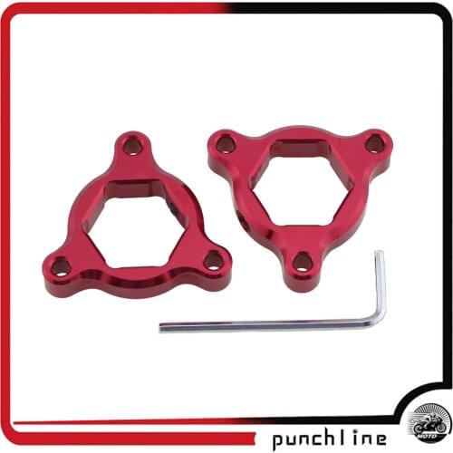 Fit For TRIUMPH Thruxton 2004-2008 Motorcycle Accessories 19mm Suspension Fork Preload Adjusters