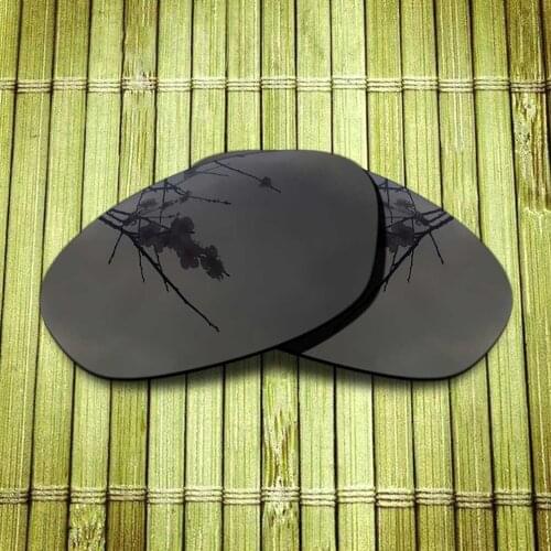 Polarized Replacement Lense For-Oakley Twenty 2012 Sunglasses Frame True Color Mirrored Coating - Black Options