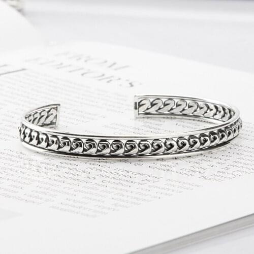 Adjustable 925 Sterling Silver European Style Destiny Crossroads Classic Bracelets Bangle For Women Girls Fashion Jewelry