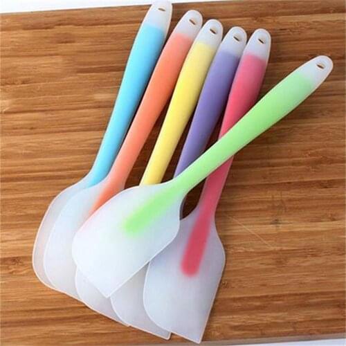 Silicone cream baking spatula non-stick butter spatula smooth and heat-resistant kitchen pastry tool spatula baking tools