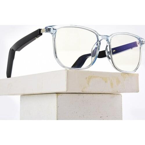 Smart Glasses TWS Wireless Bluetooth Bone-Conduction Waterproof Earphones Sports Headset Music Sunglasses