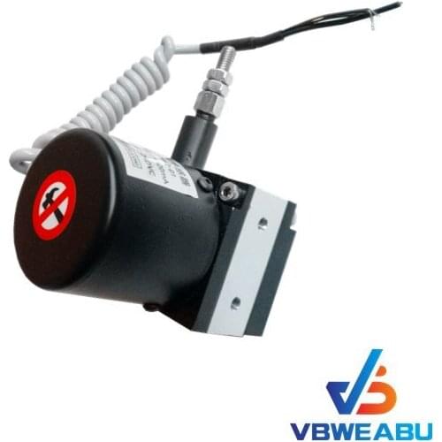 Ultra small pull rope encoder, 0-1000mm incremental pulse wire drawing encoder