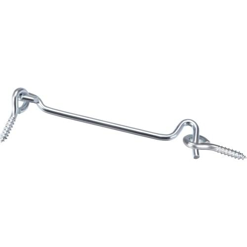 Uxcell 4" Cabin Hook Eye Latch Gate Door Swivel for Wood Window Door Hook 20pcs