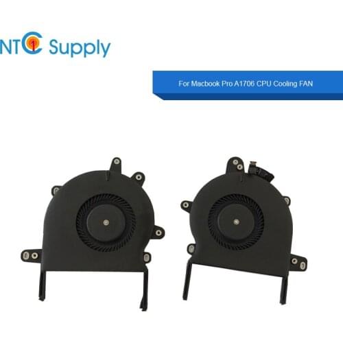 CPU Cooling Fan For MacBook Pro 13.3" A1706 Fan Right&Left 610-00143 ND55C13-16B08 2016 2017 Year laptop fan replacement