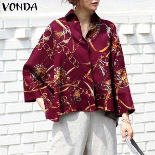 VONDA Women's Beach Shirts