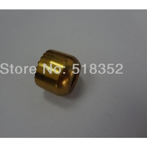 X056C075H01 Mitsubishi M009G Power Feed Contact Plating with Titanium Upper / Lower with Corner R Type for WEDM-LS Machine Part