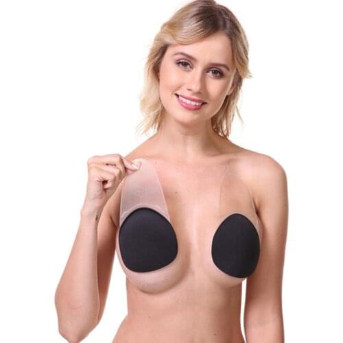 Women Sticky Bra Push Up Nipple Stickers Adhesive Invisible Nipple Cover sutia adesivo mujer Woman Accesorios pezoneras mulher
