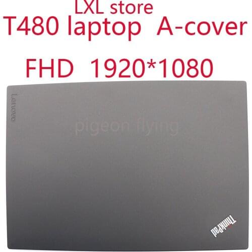 01AX954 for Thinkpad T480 T470 A485 A475 A cover ,Top cover AP169000D00 FHD Black plastic 100% NEW