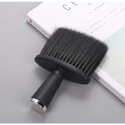 1pc Soft Hair dust Brush Neck Face Duster Barber Hair Sweeping Brush salon Cutting Brush Styling Tools
